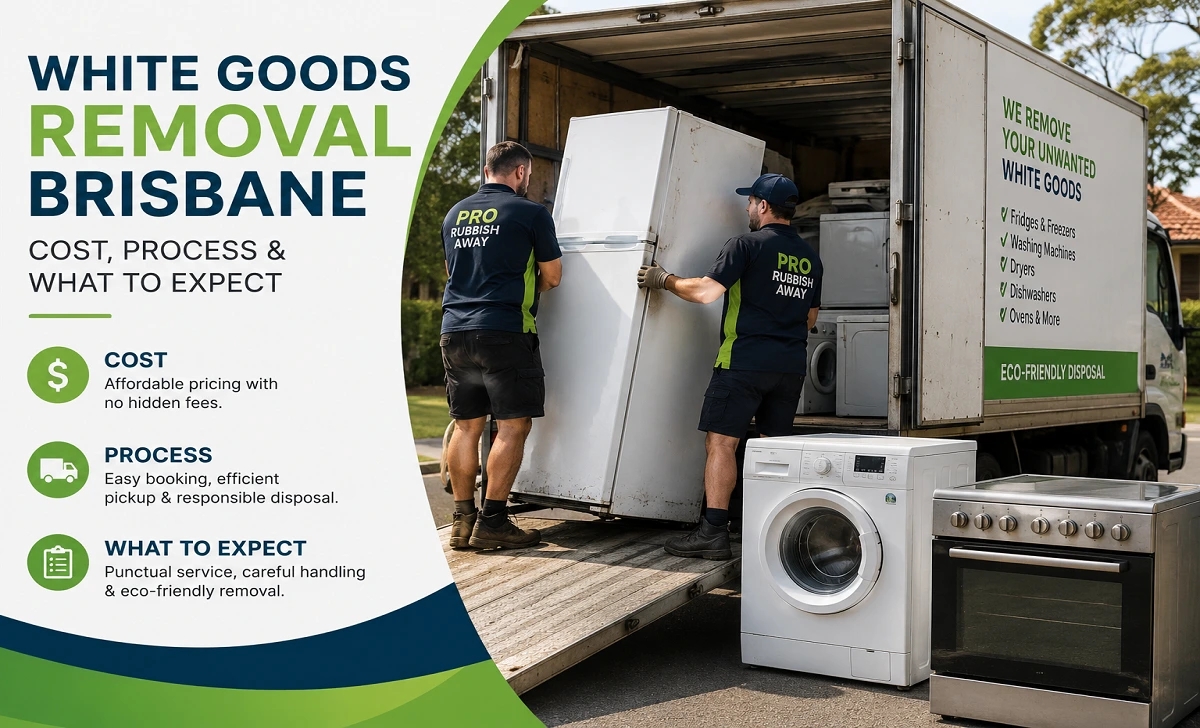 White goods removal Brisbane service